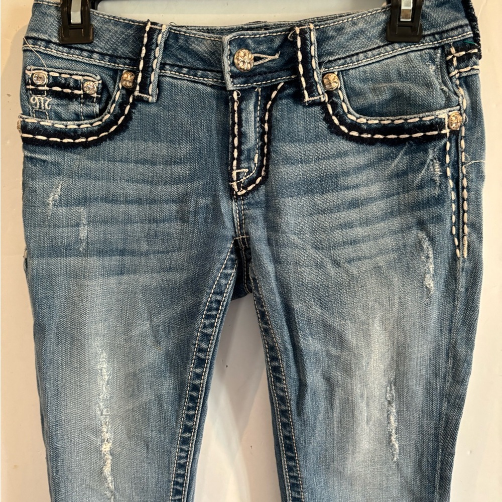 MISS ME Cropped JEANS 26 - Picture 12 of 12